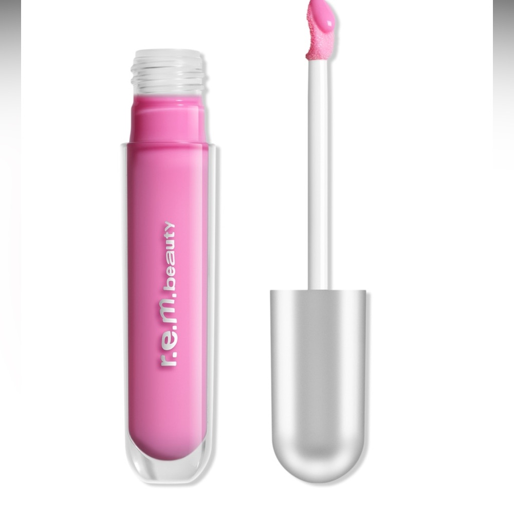 REM Beauty Essential Drip Glossy Balm in Skinny Dripped pink